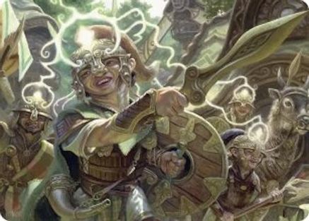 Thoughtweft Lieutenant Art Card (ASECL-026) - Art Series: Lorwyn Eclipsed-1