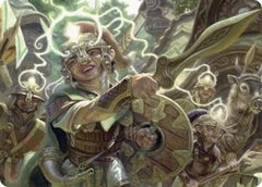 Thoughtweft Lieutenant Art Card (ASECL-026) - Art Series: Lorwyn Eclipsed-1