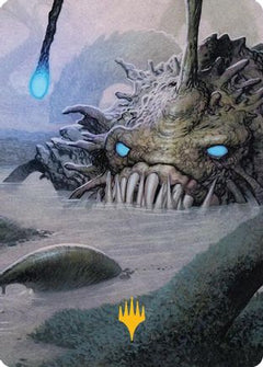 Deceit Art Card (Gold-Stamped Planeswalker Symbol) (ASECL-035) - Art Series: Lorwyn Eclipsed-1