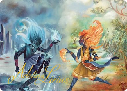 Ashling's Command Art Card (Gold-Stamped Signature) (ASECL-044) - Art Series: Lorwyn Eclipsed-1