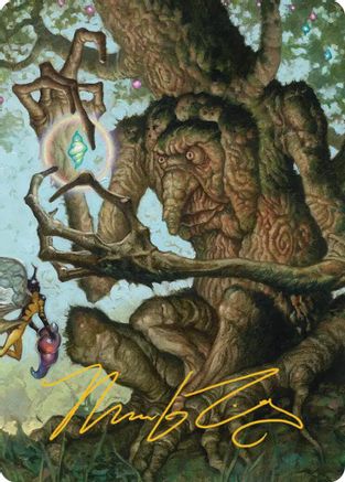 Faeburrow Elder Art Card (Gold-Stamped Signature) (ASECL-051) - Art Series: Lorwyn Eclipsed-1