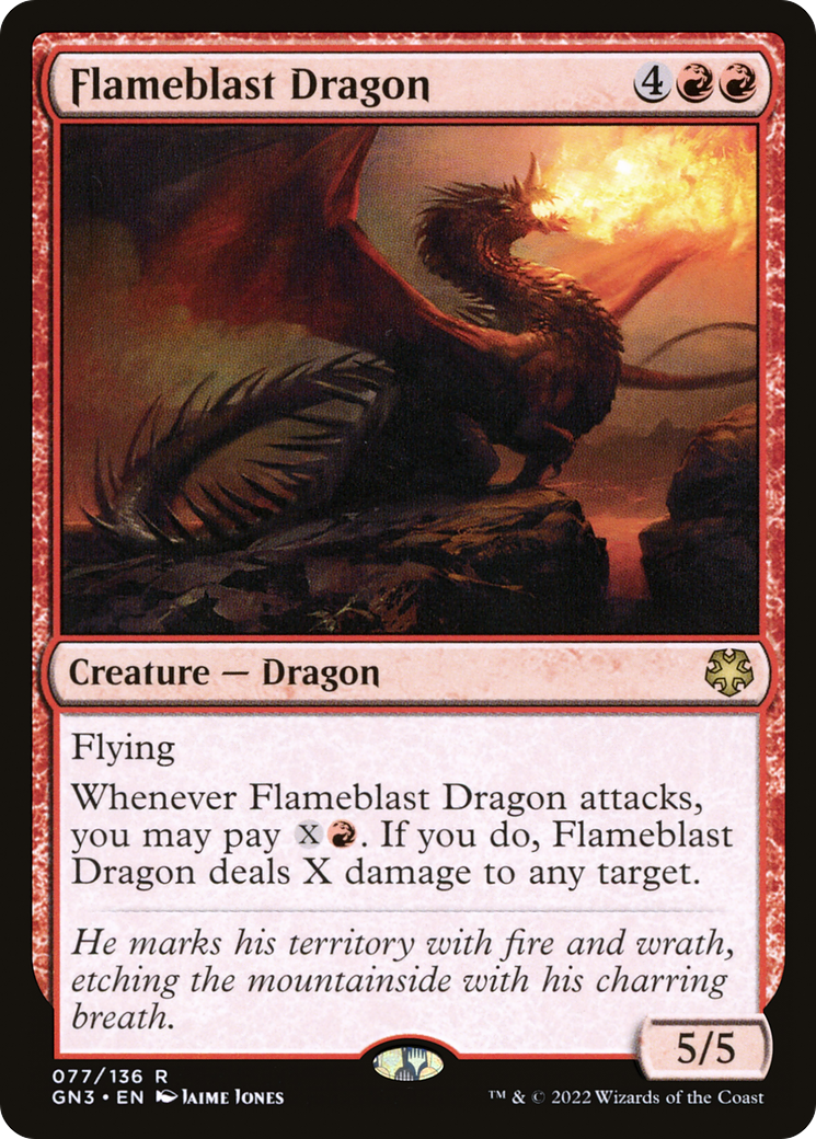 Flameblast Dragon [Game Night: Free-for-All]-1