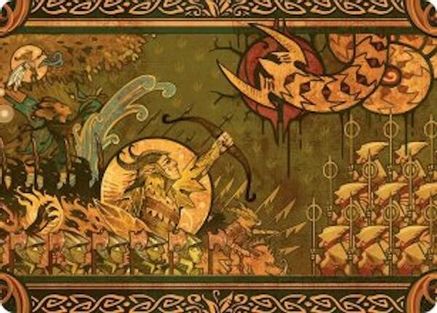 Chronicle of Victory Art Card (ASECL-027) - Art Series: Lorwyn Eclipsed-1