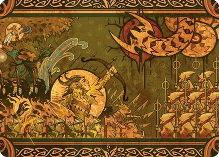 Chronicle of Victory Art Card (Gold-Stamped Signature) (ASECL-027) - Art Series: Lorwyn Eclipsed-1