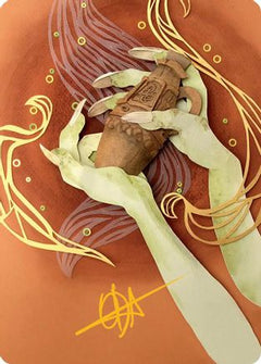 Thousand-Year Elixir Art Card (Gold-Stamped Signature) (ASECL-054) - Art Series: Lorwyn Eclipsed-1