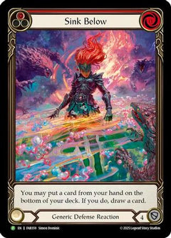 Sink Below (Red) - FAB359 (FAB359) - Flesh and Blood: Promo Cards Rainbow Foil-1