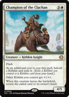 Champion of the Clachan [Lorwyn Eclipsed Promos]-1