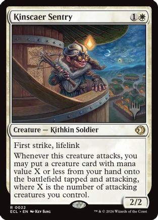 Kinscaer Sentry (PPECL-022) - Promo Pack: Lorwyn Eclipsed Foil-1