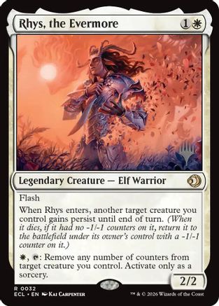 Rhys, the Evermore (PPECL-032) - Promo Pack: Lorwyn Eclipsed-1