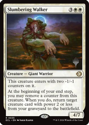 Slumbering Walker (PPECL-035) - Promo Pack: Lorwyn Eclipsed-1