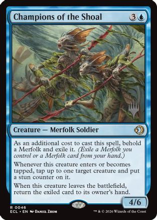 Champions of the Shoal (PPECL-046) - Promo Pack: Lorwyn Eclipsed-1