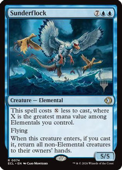 Sunderflock (PPECL-074) - Promo Pack: Lorwyn Eclipsed-1