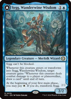 Sygg, Wanderwine Wisdom (PPECL-076) - Promo Pack: Lorwyn Eclipsed-1