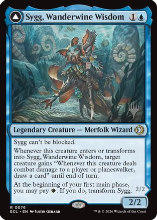 Sygg, Wanderwine Wisdom [Lorwyn Eclipsed Promos]-1