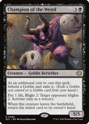 Champion of the Weird (PPECL-095) - Promo Pack: Lorwyn Eclipsed Foil-1