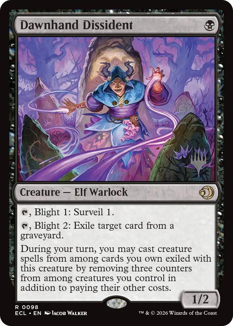 Dawnhand Dissident [Lorwyn Eclipsed Promos]-1