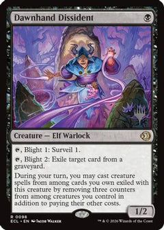 Dawnhand Dissident (PPECL-098) - Promo Pack: Lorwyn Eclipsed Foil-1