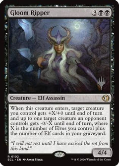 Gloom Ripper (PPECL-102) - Promo Pack: Lorwyn Eclipsed Foil-1