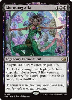 Mornsong Aria (PPECL-111) - Promo Pack: Lorwyn Eclipsed Foil-1