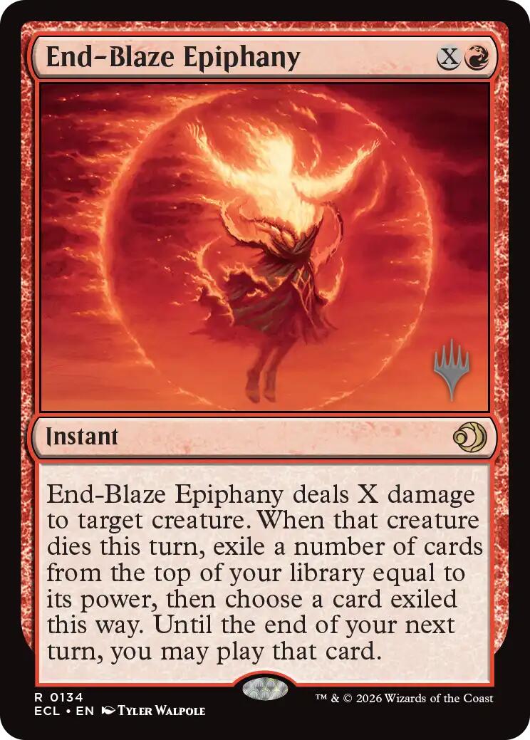 End-Blaze Epiphany [Lorwyn Eclipsed Promos]-1