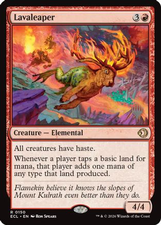Lavaleaper (PPECL-150) - Promo Pack: Lorwyn Eclipsed Foil-1