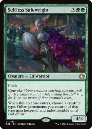 Selfless Safewright (PPECL-193) - Promo Pack: Lorwyn Eclipsed-1