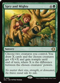 Spry and Mighty [Lorwyn Eclipsed Promos]-1