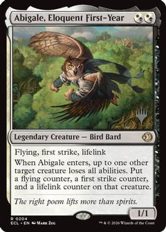 Abigale, Eloquent First-Year (PPECL-204) - Promo Pack: Lorwyn Eclipsed-1