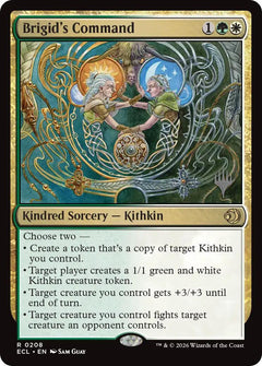 Brigid's Command [Lorwyn Eclipsed Promos]-1