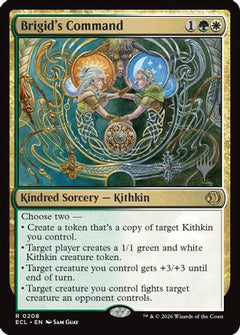 Brigid's Command (PPECL-208) - Promo Pack: Lorwyn Eclipsed-1