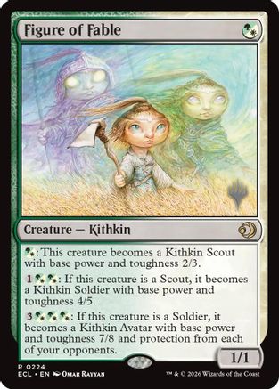 Figure of Fable (PPECL-224) - Promo Pack: Lorwyn Eclipsed Foil-1