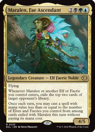 Maralen, Fae Ascendant (PPECL-233) - Promo Pack: Lorwyn Eclipsed-1