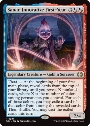 Sanar, Innovative First-Year [Lorwyn Eclipsed Promos]-1