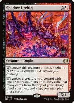 Shadow Urchin (PPECL-242) - Promo Pack: Lorwyn Eclipsed Foil-1