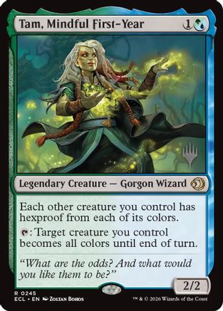 Tam, Mindful First-Year (PPECL-245) - Promo Pack: Lorwyn Eclipsed Foil-1