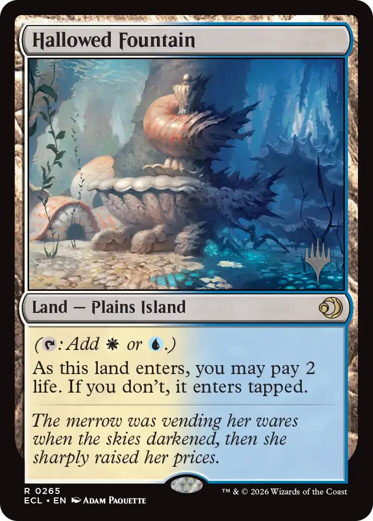 Hallowed Fountain [Lorwyn Eclipsed Promos]-1