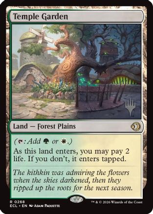 Temple Garden (PPECL-268) - Promo Pack: Lorwyn Eclipsed-1