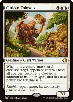 Curious Colossus (PPECL-012) - Promo Pack: Lorwyn Eclipsed-1
