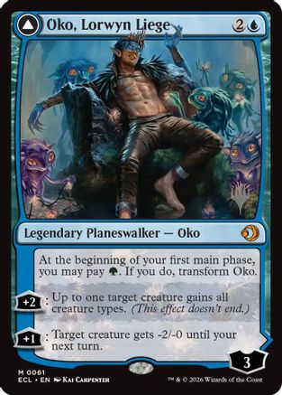 Oko, Lorwyn Liege (PPECL-061) - Promo Pack: Lorwyn Eclipsed-1
