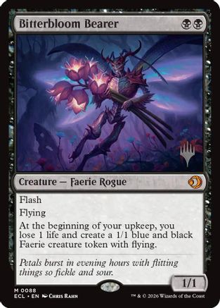 Bitterbloom Bearer (PPECL-088) - Promo Pack: Lorwyn Eclipsed Foil-1