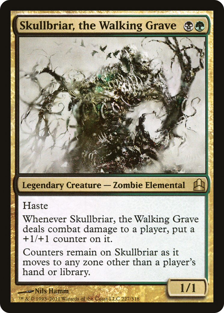 Skullbriar, the Walking Grave [Commander 2011]-1