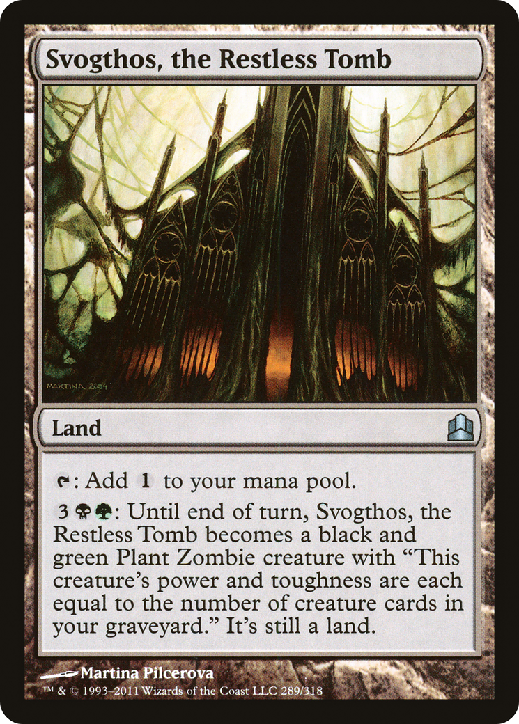 Svogthos, the Restless Tomb [Commander 2011]-1