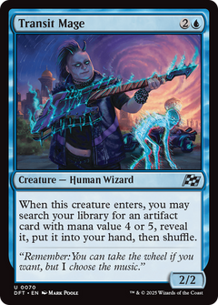 Transit Mage (DFT-070) - Aetherdrift Foil-1