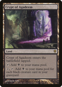 Crypt of Agadeem [Zendikar]-1