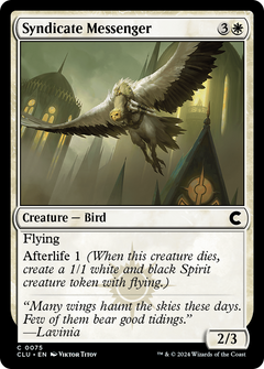 Syndicate Messenger [Ravnica: Clue Edition]-1