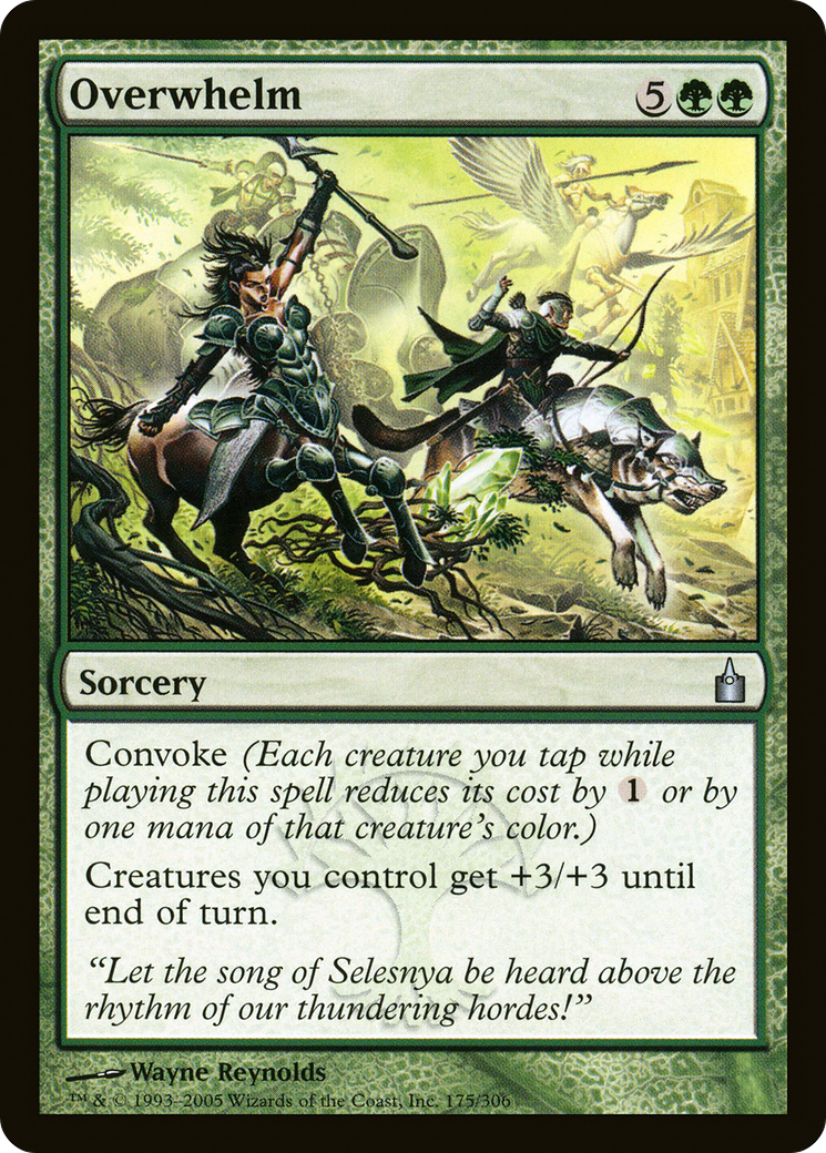 Overwhelm [Ravnica: City of Guilds]-1