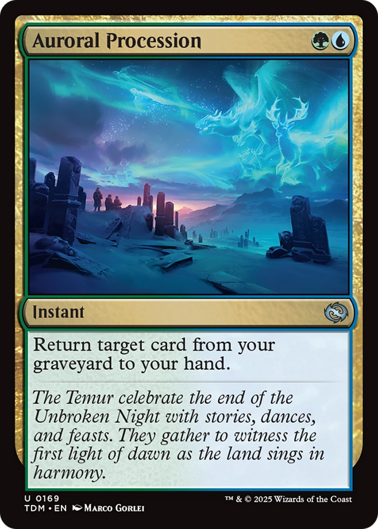Auroral Procession [Tarkir: Dragonstorm]-1