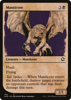 Manticore (Showcase) [Dungeons & Dragons: Adventures in the Forgotten Realms]-1