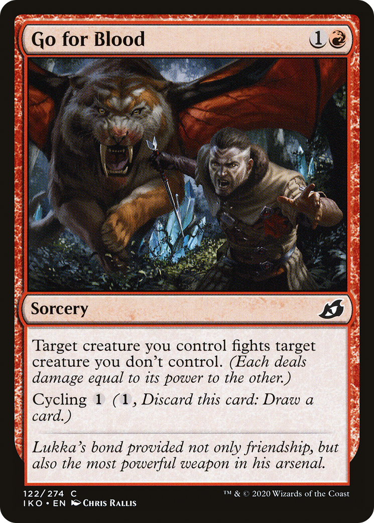 Go for Blood [Ikoria: Lair of Behemoths]-1
