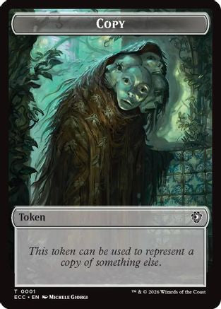 Copy // Elemental (0010) Double-Sided Token (ECC-1 // 10) - Commander: Lorwyn Eclipsed-1